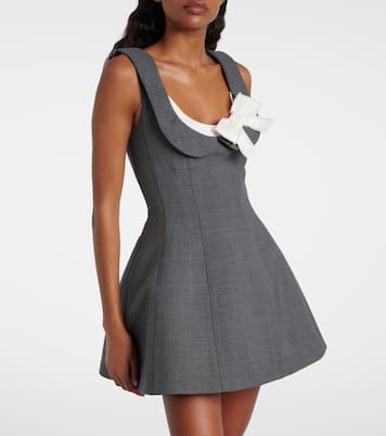 Minikleid aus Twill | Shushu/Tong