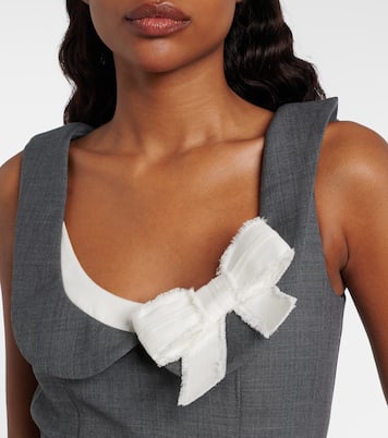 Minikleid aus Twill | Shushu/Tong