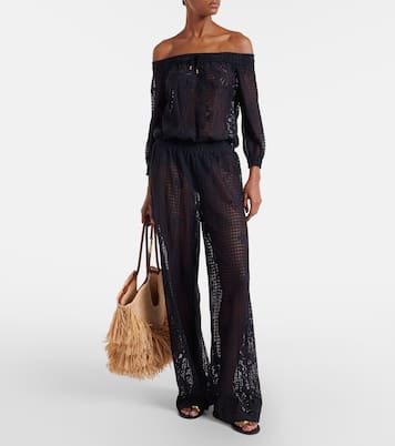 Tully crochet jumpsuit | Melissa Odabash