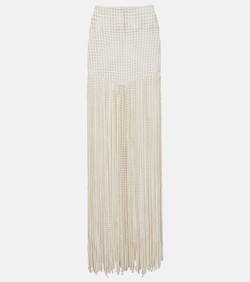 Trompe l’œil wide-leg pants | Alaïa