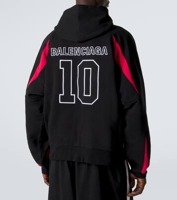 x NBA – Sweat-shirt à capuche en coton molletonné | Balenciaga