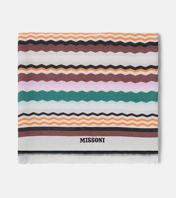 Aura Fouta Zig Zag beach towel | Missoni
