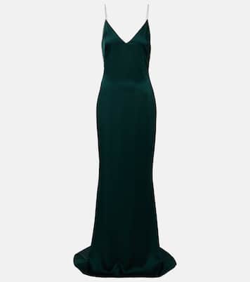 Verziertes Slipdress aus Satin | Tom Ford