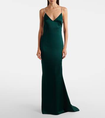 Verziertes Slipdress aus Satin | Tom Ford