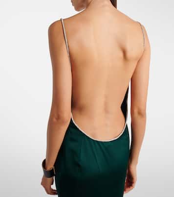 Verziertes Slipdress aus Satin | Tom Ford