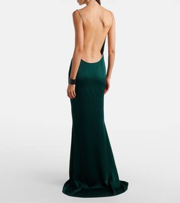 Verziertes Slipdress aus Satin | Tom Ford