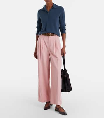 Pantalon large plissé Jayla | Varley