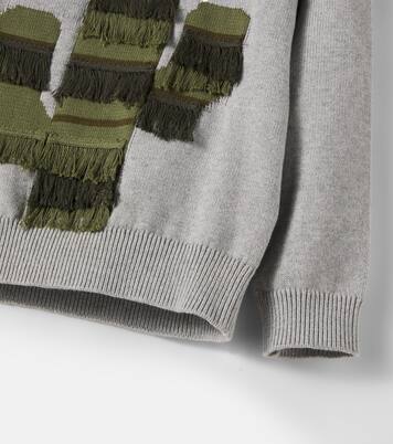 Bestickter Pullover aus Baumwolle | Stella McCartney Kids