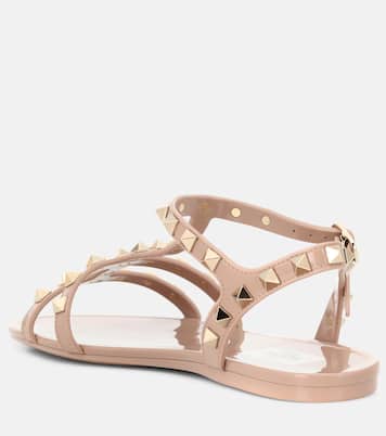 Valentino Garavani Rockstud jelly sandals | Valentino Garavani