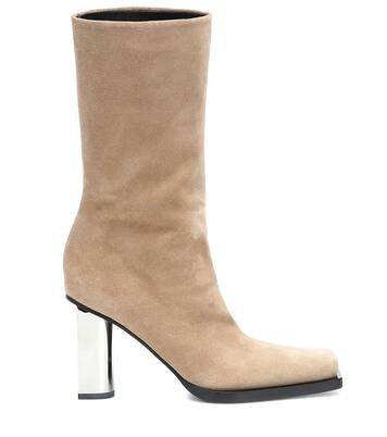 Stiefel aus Veloursleder | Proenza Schouler