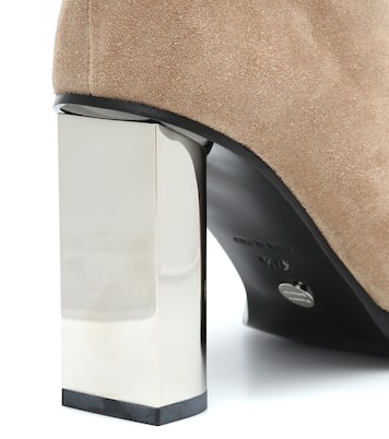 Stiefel aus Veloursleder | Proenza Schouler