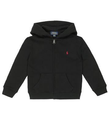 Zipped cotton-blend hoodie | Polo Ralph Lauren Kids