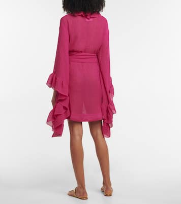 Minikleid Anita aus einem Leinengemisch | Lisa Marie Fernandez