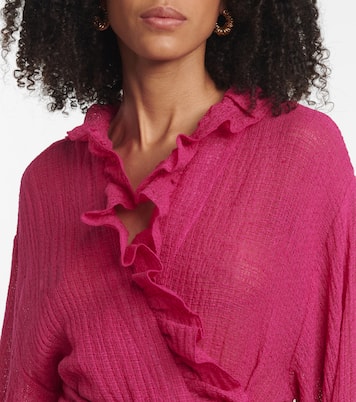 Minikleid Anita aus einem Leinengemisch | Lisa Marie Fernandez