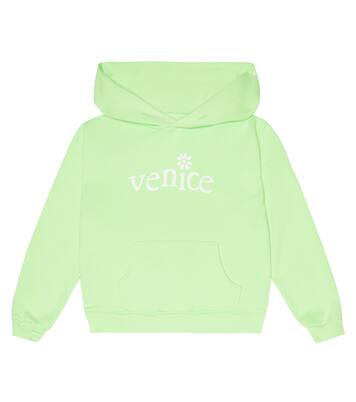 Sweat-shirt à capuche en coton mélangé | ERL Kids