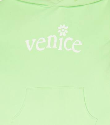 Sweat-shirt à capuche en coton mélangé | ERL Kids