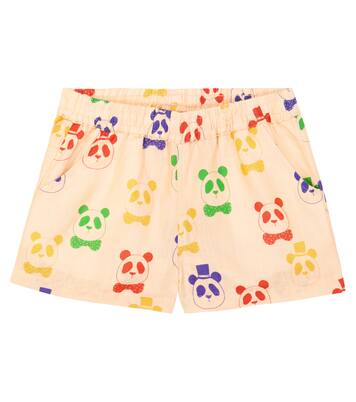 Printed linen and cotton shorts | Mini Rodini