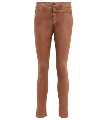 High-Rise Jeans Farrah Skinny Ankle | AG Jeans