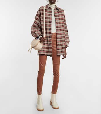 High-Rise Jeans Farrah Skinny Ankle | AG Jeans