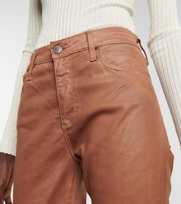 High-Rise Jeans Farrah Skinny Ankle | AG Jeans