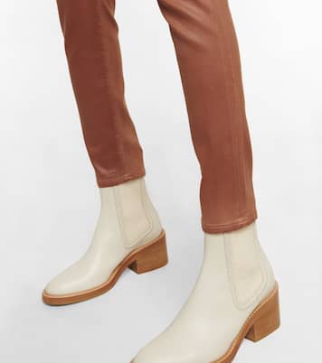 High-Rise Jeans Farrah Skinny Ankle | AG Jeans