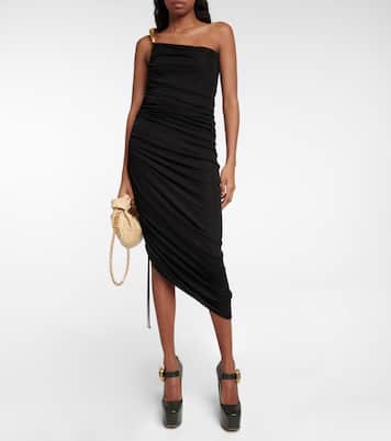 One-Shoulder-Midikleid | Bottega Veneta