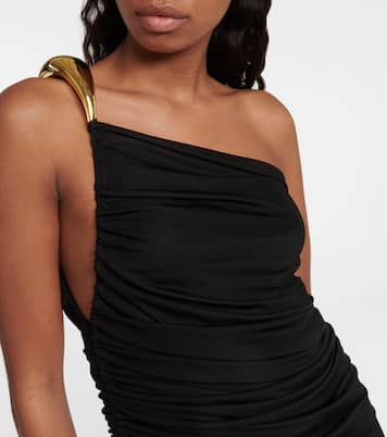 One-Shoulder-Midikleid | Bottega Veneta