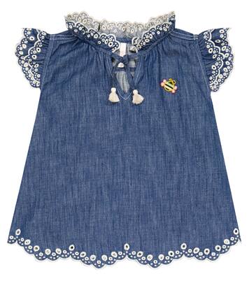 Tiggy denim top | Zimmermann Kids
