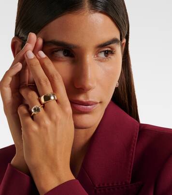 Nudo 18kt gold ring with topaz | Pomellato