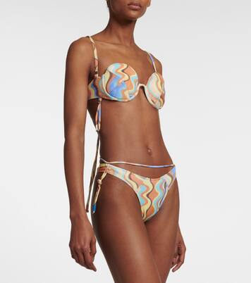 Haut de bikini Aouro imprimé | Jacquemus
