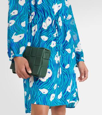 Robe imprimée en soie mélangée | Diane von Furstenberg