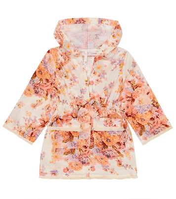 Devi floral cotton robe | Zimmermann Kids