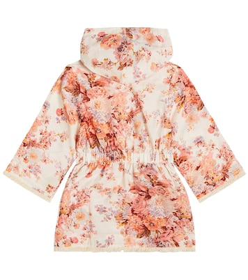 Devi floral cotton robe | Zimmermann Kids