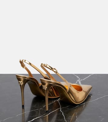 x Kim Lollo leather slingback pumps | Dolce&Gabbana