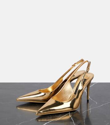 x Kim Lollo leather slingback pumps | Dolce&Gabbana