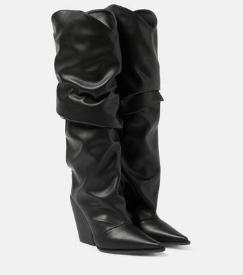Stiefel aus Lederimitat | Alexandre Vauthier