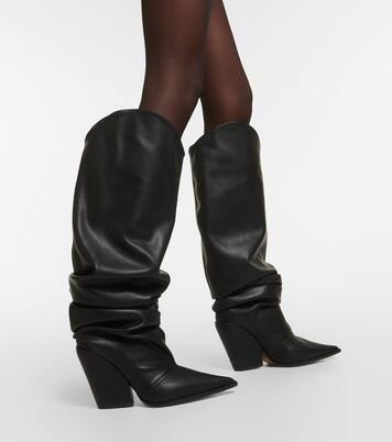 Stiefel aus Lederimitat | Alexandre Vauthier