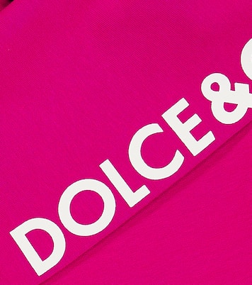 Baby leopard-print jersey sweatpants | Dolce&Gabbana Kids