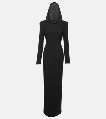 Maxikleid aus Crêpe | Mônot