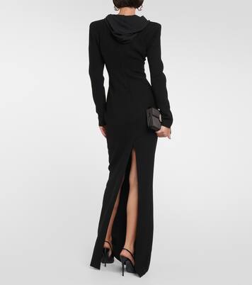 Maxikleid aus Crêpe | Mônot