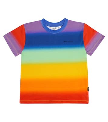 Roxo striped cotton jersey T-shirt | Molo