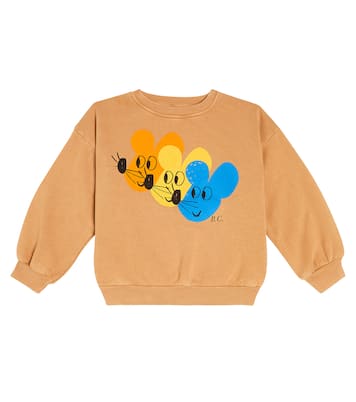 Printed cotton sweatshirt | Bobo Choses
