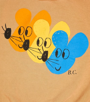 Printed cotton sweatshirt | Bobo Choses