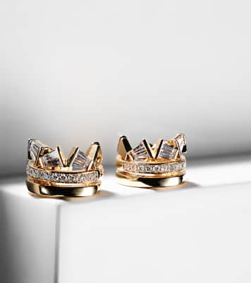 Boucles d'oreilles en or 18 ct et diamants | Bucherer Fine Jewellery