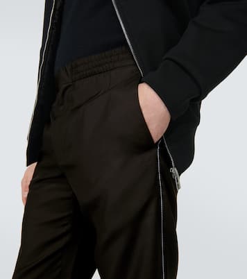 Pantalon droit en soie | Prada