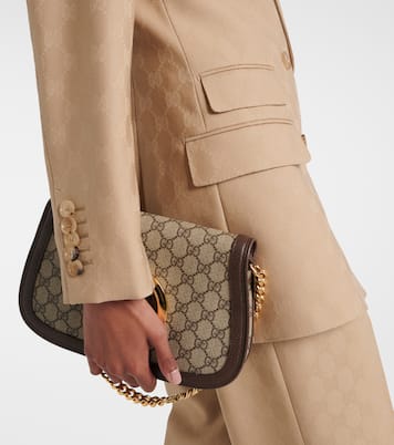 Blazer in jacquard di lana GG | Gucci