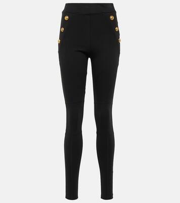 Jersey leggings  | Balmain