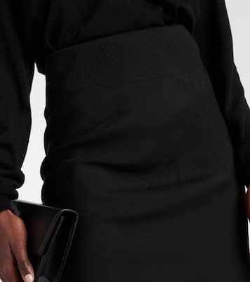 Maxirock aus Seide | Rick Owens