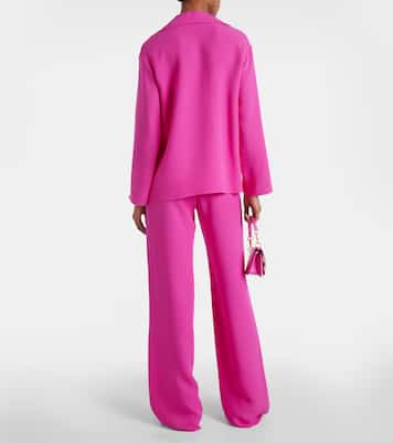 VGold tie-neck blouse | Valentino