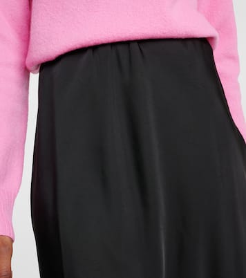 Satin midi skirt | Jil Sander